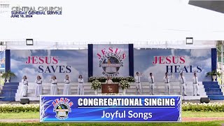 JMCIM  Congregational Singing  Joyful Songs  June 16 2024 [upl. by Kenway]