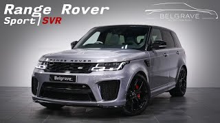 2022 Range Rover Sport SVR  Walkaround video  FOR SALE [upl. by Cavuoto]