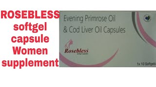 Evening primrose oil and cod liver oil capsule use in hindi [upl. by Armillda580]