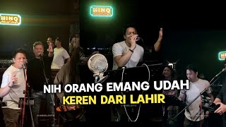 BIKIN HEBOHā€¼ļø¸ARIEL NOAH NYANYI DI CAFE BARENG GADING MARTIN [upl. by Otanutrof]