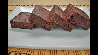 Low Carb Keto Double Chocolate Brownie 1g net carb [upl. by Hnahk]