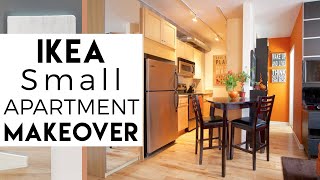 Tiny Apartment  IKEA Small Space Decorating  Interior Decorating  eps3 Season 2 [upl. by Aciretehs]