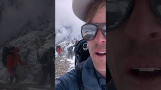 Aconcagua Expedition  Full Video coming Soon mountains argentina climbing [upl. by Nosna]