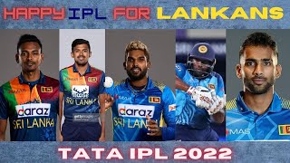 SRI LANKAN Players TATA IPL 2022 [upl. by Ahsina]