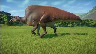 All Hadrosaur Types In Jurassic World Evolution [upl. by Enrol345]