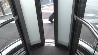 Mitsubishi hydraulic glass elevator at Museum of London [upl. by Rawdin]