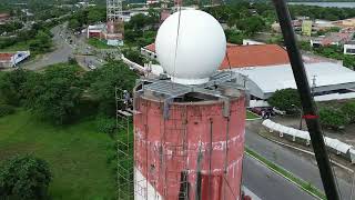 Instalação Radar Meteorológico  UFMA [upl. by Girand]