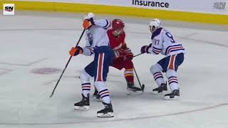 McDavid knee on knee with Weegar  Have your say [upl. by Torbert371]