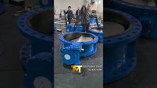 Butterfly Valve machine butterflyvalve valve worldsvalve worlds chinafactory valvefactory [upl. by Muiram]