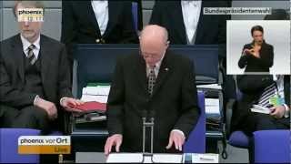 Norbert Lammert  Die Bedeutung des 183 für Deutschland DemokratieGrundrechtePressefreiheit [upl. by Enalda]