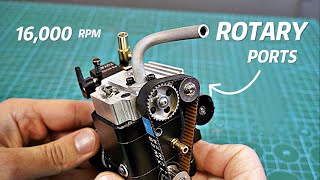 Making a CYLINDER Head with NO Valves but ROTARY Ports [upl. by Eatnohs]