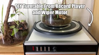 DIY Turntable From Dusty Record Player to Lazy Susan [upl. by Animsay]