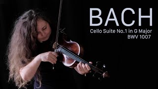 Bach  Cello Suite No 1 in G Major BWV 1007 played on viola  by Anna Konoplyova [upl. by Nojed]