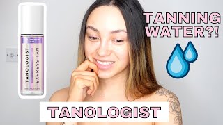 TESTING Out Tanning Water  TANOLOGIST [upl. by Nikolas]