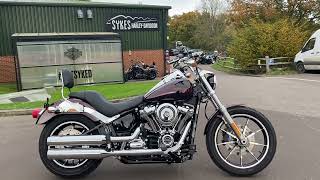 2019 HarleyDavidson FXLR Softail Low Rider in Twisted Cherry [upl. by Tremain]