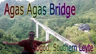 Tallest Bridge in The Philippines  Agas Agas Bridge w breathtaking view in Sogod Southern Leyte [upl. by Tteirrah856]