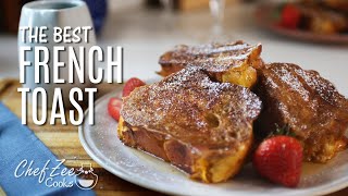 Easy French Toast for Beginners  Breakfast Recipes  Chef Zee Cooks [upl. by Odraleba]