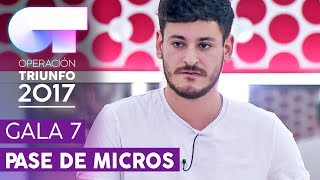 MI HÉROE  Cepeda  Primer pase de micros para la Gala 7  OT 2017 [upl. by O'Mahony]