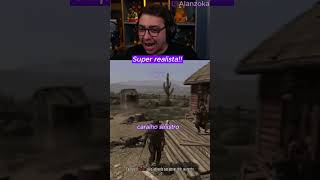 Alanzoka sempre bugando os jogos  Red Dead Redemption alanzoka twitch red rdr bug [upl. by Clarise236]