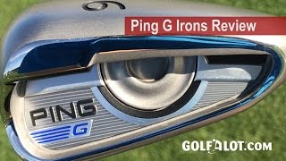 Ping G Irons Review By Golfalot [upl. by Kruter]