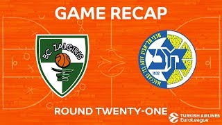 Highlights Zalgiris Kaunas  Maccabi FOX Tel Aviv [upl. by Lramaj64]