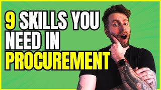 9 Procurement Skills You Need To Know [upl. by Crespi]