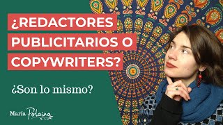 15 REDACTORES PUBLICITARIOS o copywriters quiénes somos y qué hacemos ✍️ [upl. by Meehaf]