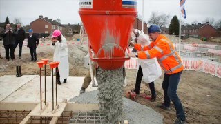 Fotos starthandeling nieuwbouw Oosterhaar Haren [upl. by Tecla280]