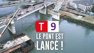 Nouvelle étape pour le pont du futur tramway T9 [upl. by Uno]