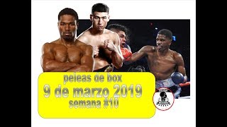 peleas de box 9 de marzoSEMANA10 [upl. by Dare48]