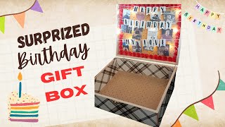 Unlock the Mystery Whats Inside Wooden Birthday BoxDECORATING WOODEN BOXPERFECT GIFT FOR HIM [upl. by Mitran931]