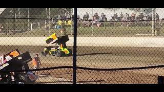 Sprintcars Hotlap Latrobe Speedway 11112023 [upl. by Eittak594]