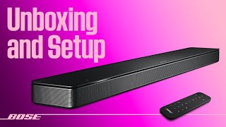 Bose Soundbar 500 – Unboxing and Setup [upl. by Ras]