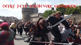 Défilé  Fête Médiévale Guérande 2019 [upl. by Viradis]