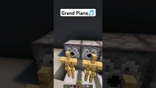 Grand Piano🎵 minecraft shorts [upl. by Arette711]