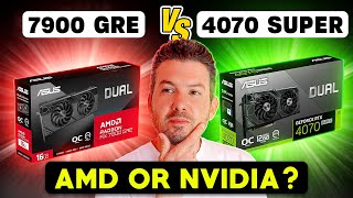 Should You Buy an RTX 4070 Super or RX 7900 GRE [upl. by Obmar]