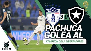 🇲🇽PACHUCA 3 VS 0 BOTAFOGO🇧🇷 COPA INTERCONTINENTAL FIFA 2024🏆 ligamx brasil [upl. by Anyar]