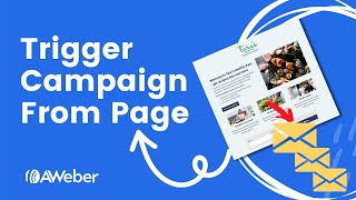 How to trigger an automated email campaign from your Landing Page [upl. by Ecirtam]