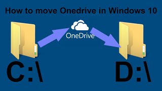 How to move your Onedrive folder in Windows 10 [upl. by Notsnhoj561]