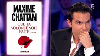 Maxime Chattam  On nest pas couché 14 février 2015 ONPC [upl. by Anar718]