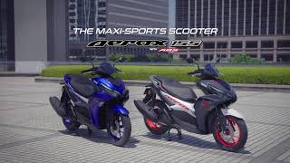 Aerox 155  Launching the iconic AEROX 155 MaxiSports Scooter [upl. by Eednam940]