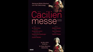 CÄCILIENMESSE von Charles Gounod 18131893 [upl. by Oster]