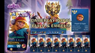 GAMEPLAY POPOL KUPA  LaNang MLBB [upl. by Rhyne]