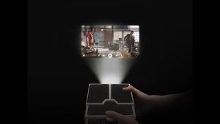 الحلقة49 طريقة صنع بروجكتور او شاشة عرض بواسطة كرتون و هاتف  How To Make DIY Phone Projector [upl. by Spratt917]