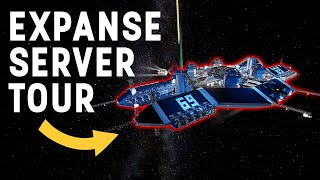 Expanse Server Tour  Draconis Expanse  Space Engineers [upl. by Lerim658]