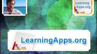 App per prof 23 LEARNINGAPPS Giochi didattici [upl. by Ybsorc]