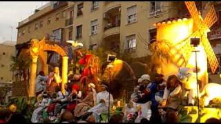 Cabalgata Reyes Magos de Cádiz 2010 1ª parte [upl. by Drummond162]