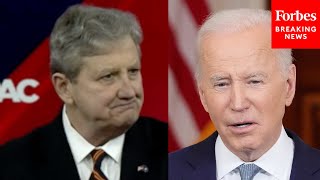 Heres Some Free Advice John Kennedy Lambasts Biden During CPAC 2022 Speech [upl. by Boykins]