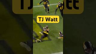 TJ WATT SACK FORCED FUMBLE FUMBLE RECOVERY NYGvsPIT on ESPN steelers nfl shorts [upl. by Anneliese475]