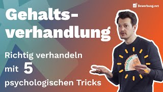 Gehaltsverhandlung  Gehaltsverhandlung im Vorstellungsgespräch Beispiele [upl. by Amehr266]